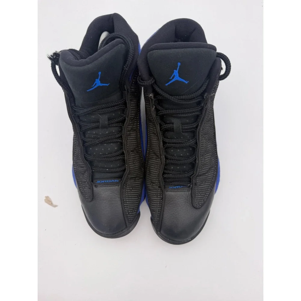 Jordan 13 Retro Hyper Royal Black Blue Sneakers 414571-040 Mens 12